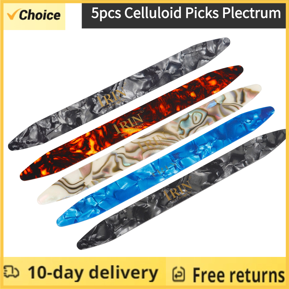 Musical Instrument Lute - IRIN 5pcs Celluloid Picks Plectrum Oud