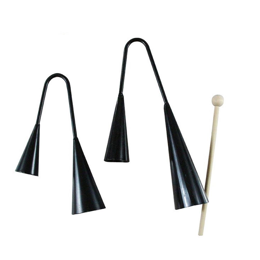 Musical Instrument Agogo - Double Horn Agogo Bell Instrument Durable