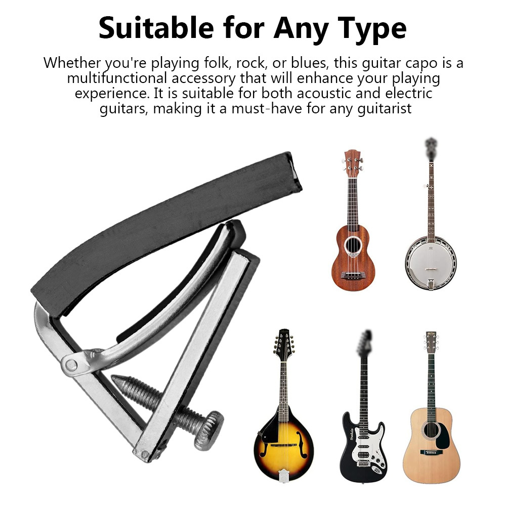 Musical Instrument With Strings - Guitar Capo Professional Acoustic Guitar Capo
