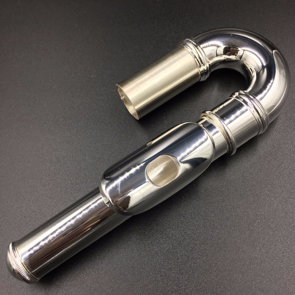 Musical Instrument Lute - Children's flute mouthpiece instrument fittings silver