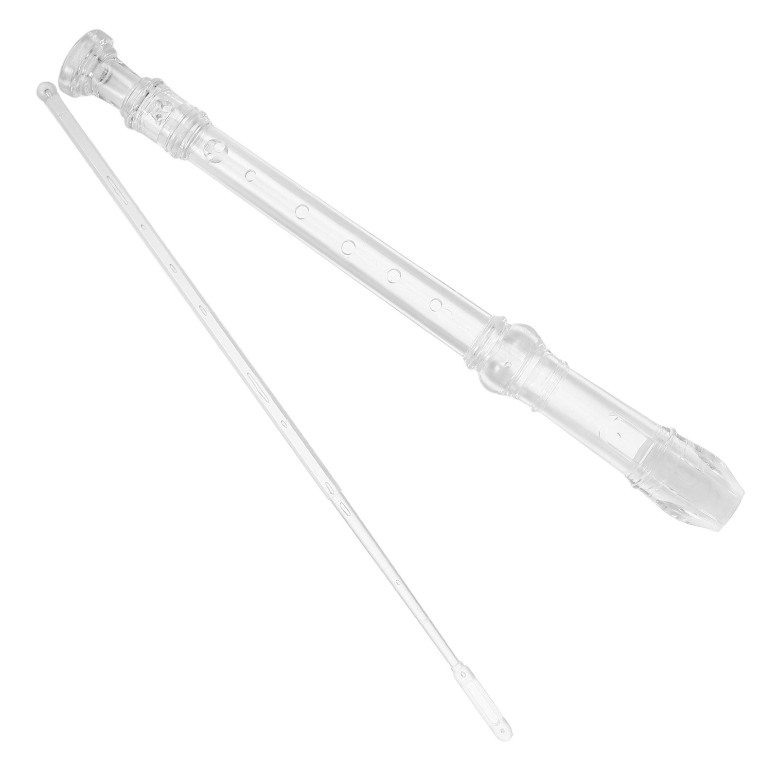 1Set Soprano Recorder Transpar - Soprano Recorder Plastic incelemesi ve fiyatı