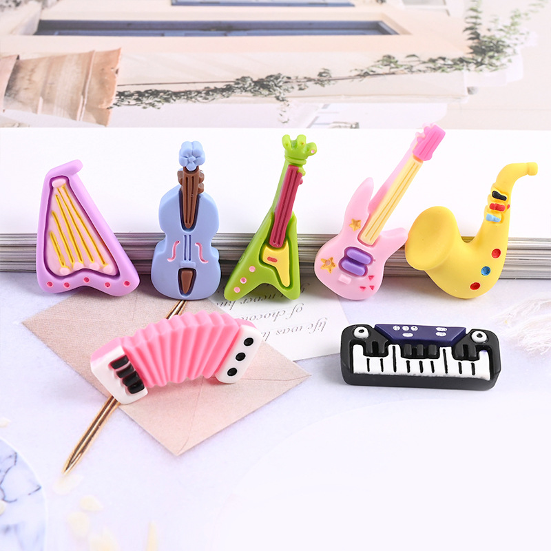 10pcs Cartoon Kawaii Resin Min - Musical Instrument Craft incelemesi ve fiyatı