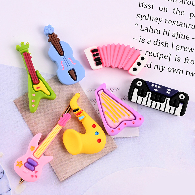 10pcs Cartoon Kawaii Resin Min - Musical Instrument Craft incelemesi ve fiyatı