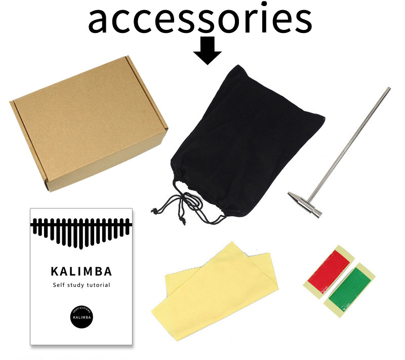 Colorful 21 Key Kalimba Kids C - Musical Instrument Of Keyboard incelemesi ve fiyatı