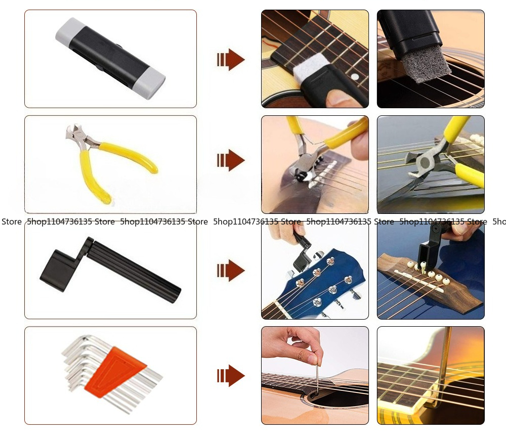 Guitar Kit Set, Musical Instru - Musical Instrument With Strings incelemesi ve fiyatı