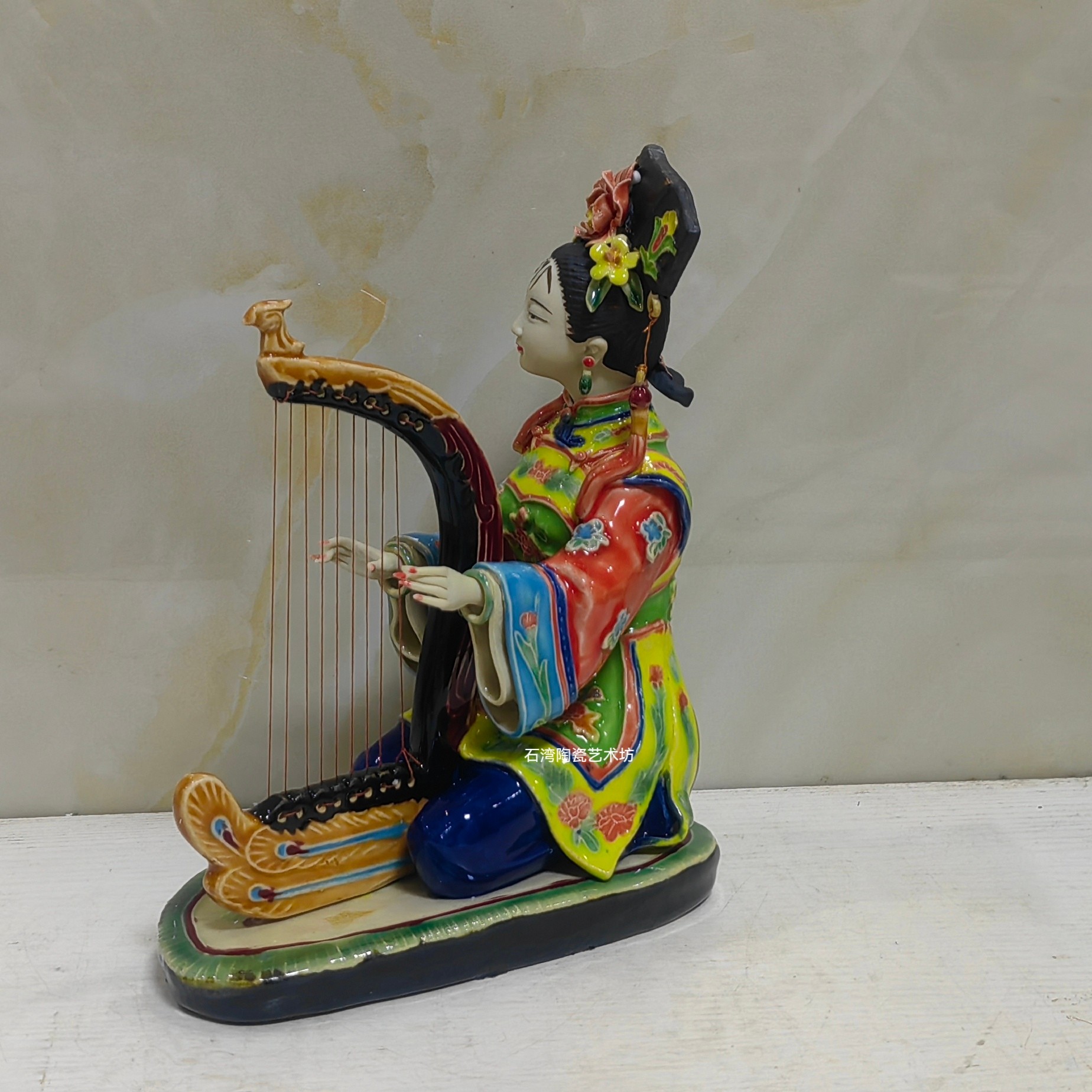 Shiwan doll ceramic playing pi - Musical Instrument Craft incelemesi ve fiyatı