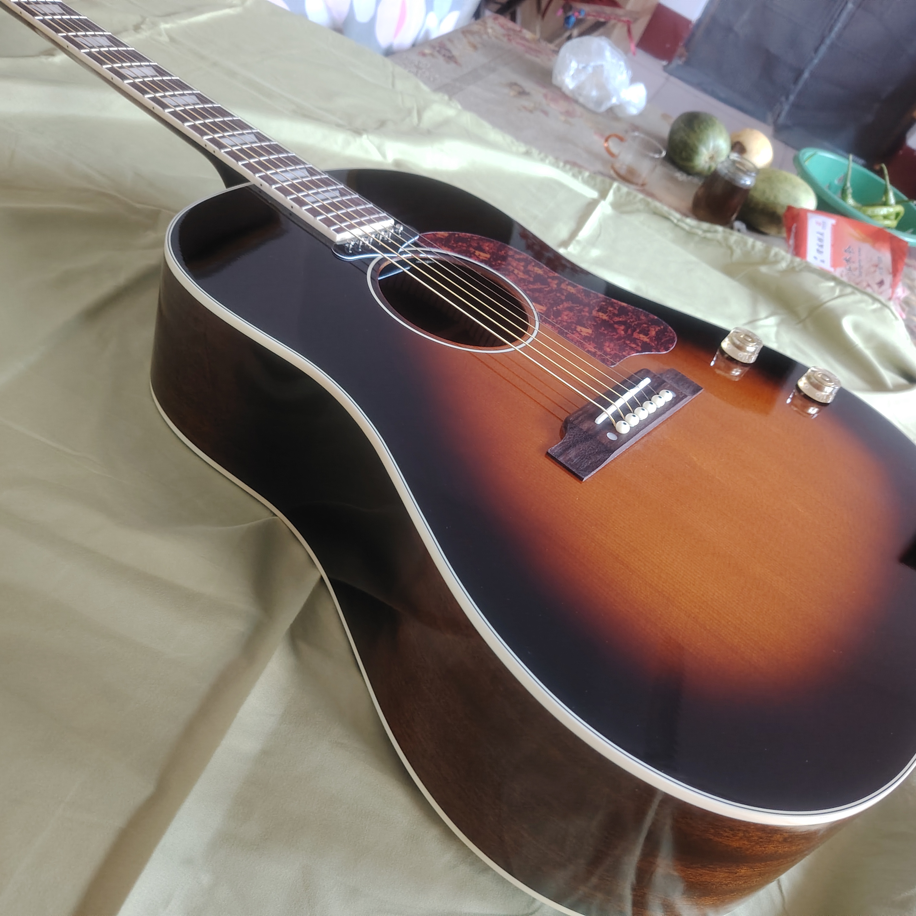 High quality 6-string J-160TS  - Musical Instrument With Strings incelemesi ve fiyatı
