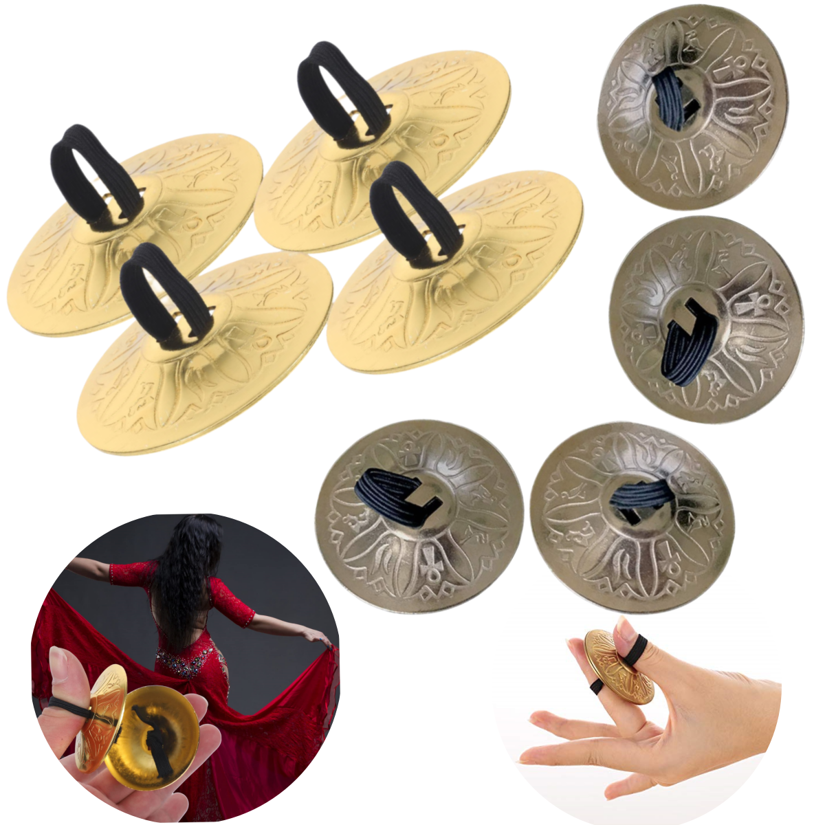 Miwayer 4PCS Mini Copper Finge - Musical Instrument Lute incelemesi ve fiyatı
