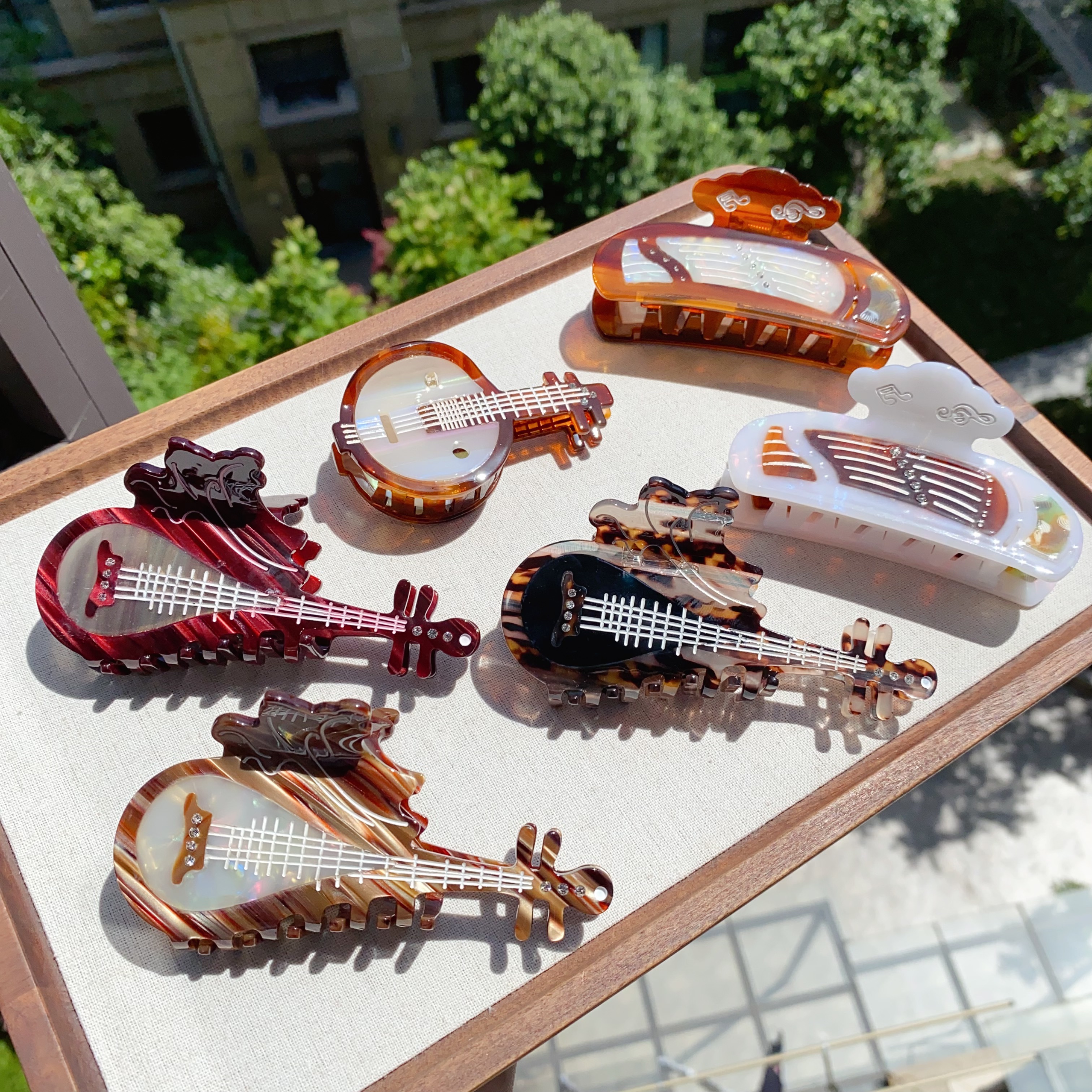 Acetate Hair Claw Clips, Chine - Musical Instrument Ancient incelemesi ve fiyatı
