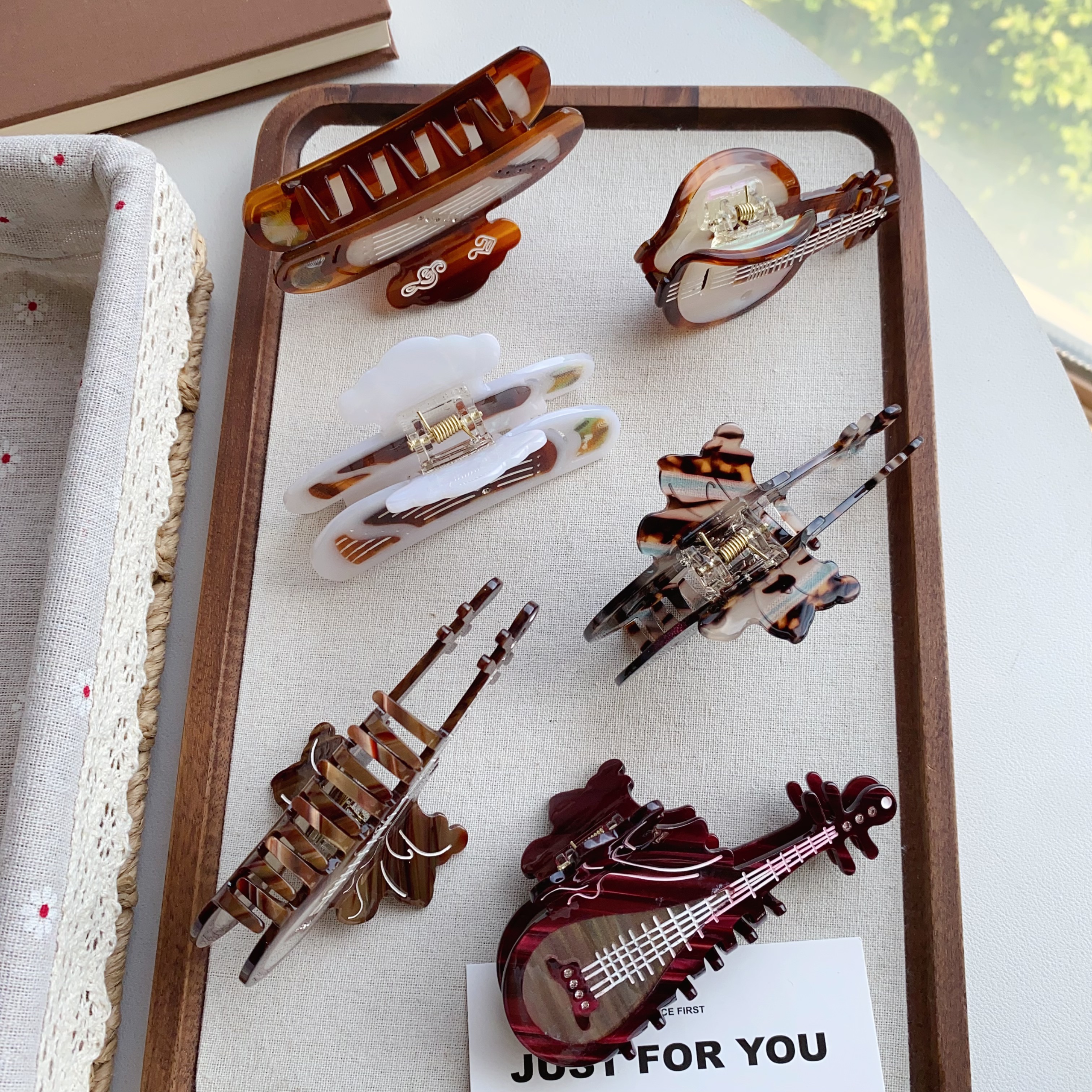 Acetate Hair Claw Clips, Chine - Musical Instrument Ancient incelemesi ve fiyatı