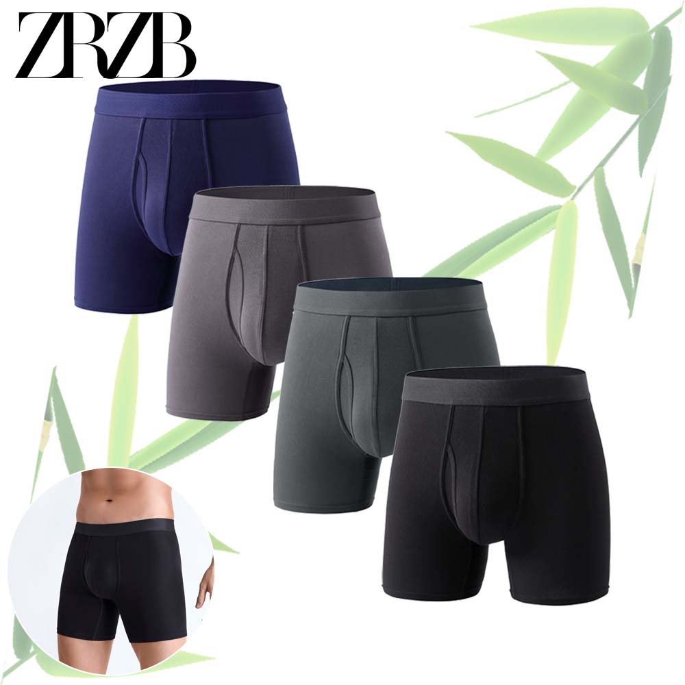 4Pcs Man Underwear Boxers Long - Didgeridoo Bamboo incelemesi ve fiyatı