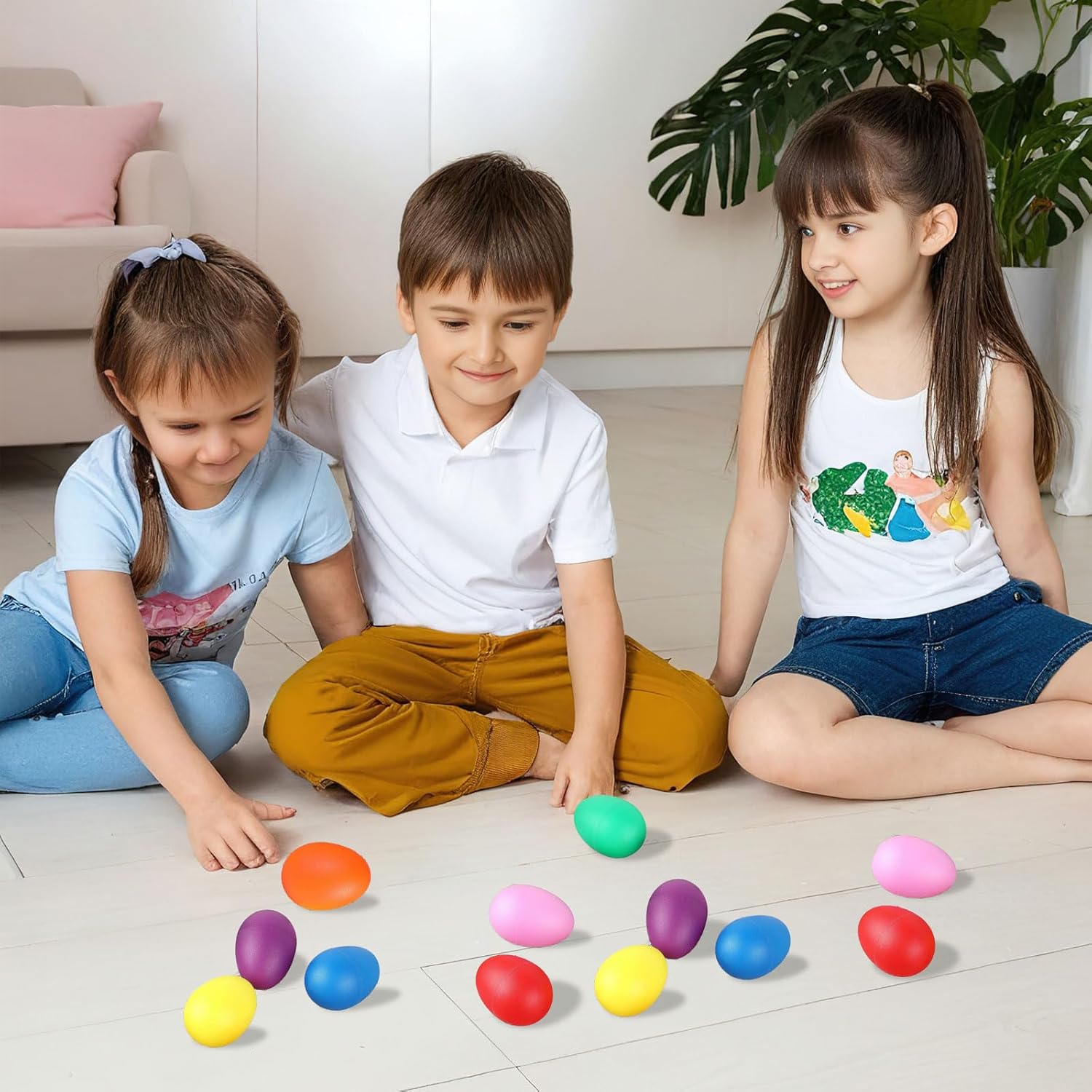 2Pcs Plastic Egg Shakers Percu - Musical Instrument Maraca incelemesi ve fiyatı