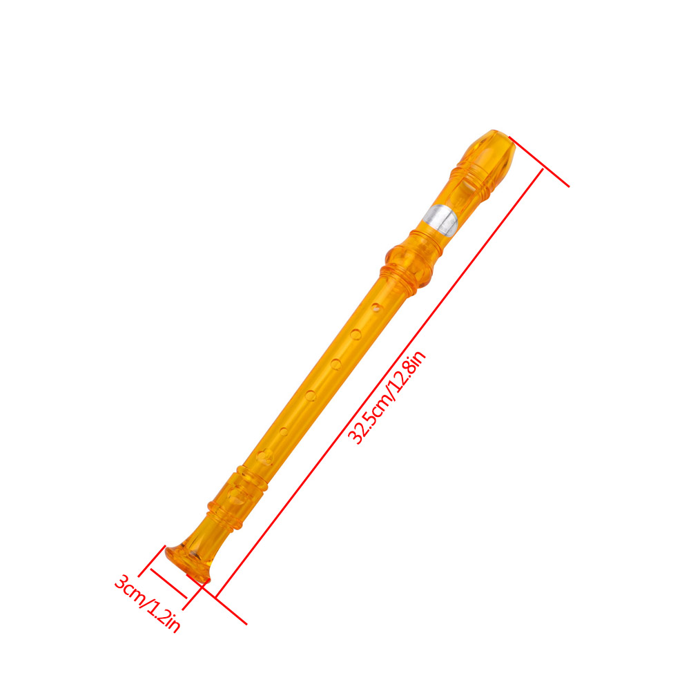 8-Hole Translucent Descant Rec - Soprano Recorder Plastic incelemesi ve fiyatı