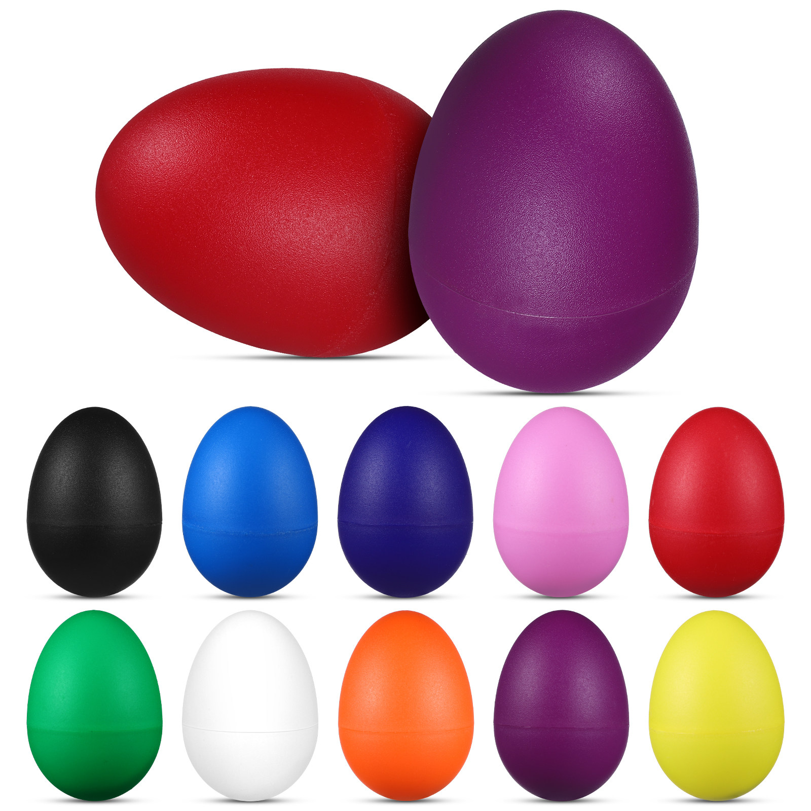 20Pcs Vibrant Shaker Eggs Plas - Musical Instrument Maraca incelemesi ve fiyatı