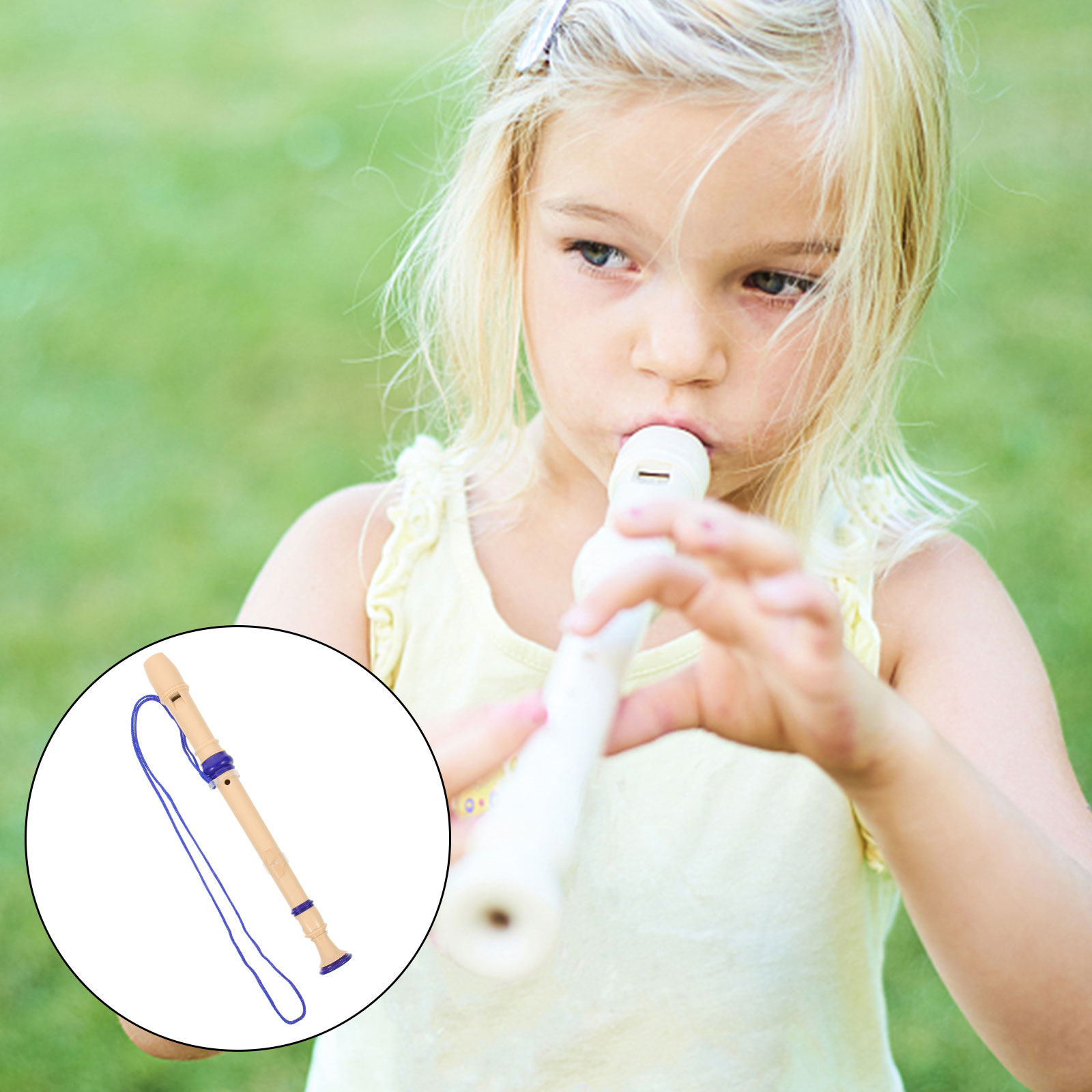 1Set German Style High Pitch S - Soprano Recorder Plastic incelemesi ve fiyatı
