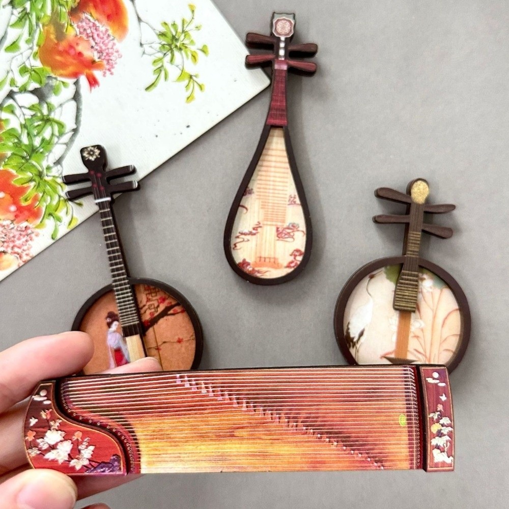 4PCS/SET Chinese Style Musical - Musical Instrument Ancient incelemesi ve fiyatı