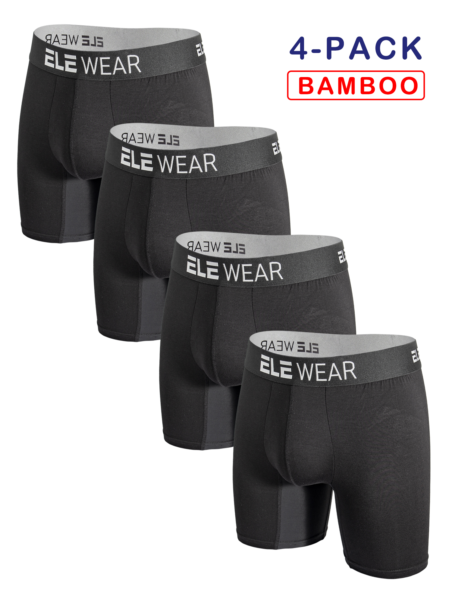 4pcs Bamboo Men's Underwear Lo - Didgeridoo Bamboo incelemesi ve fiyatı