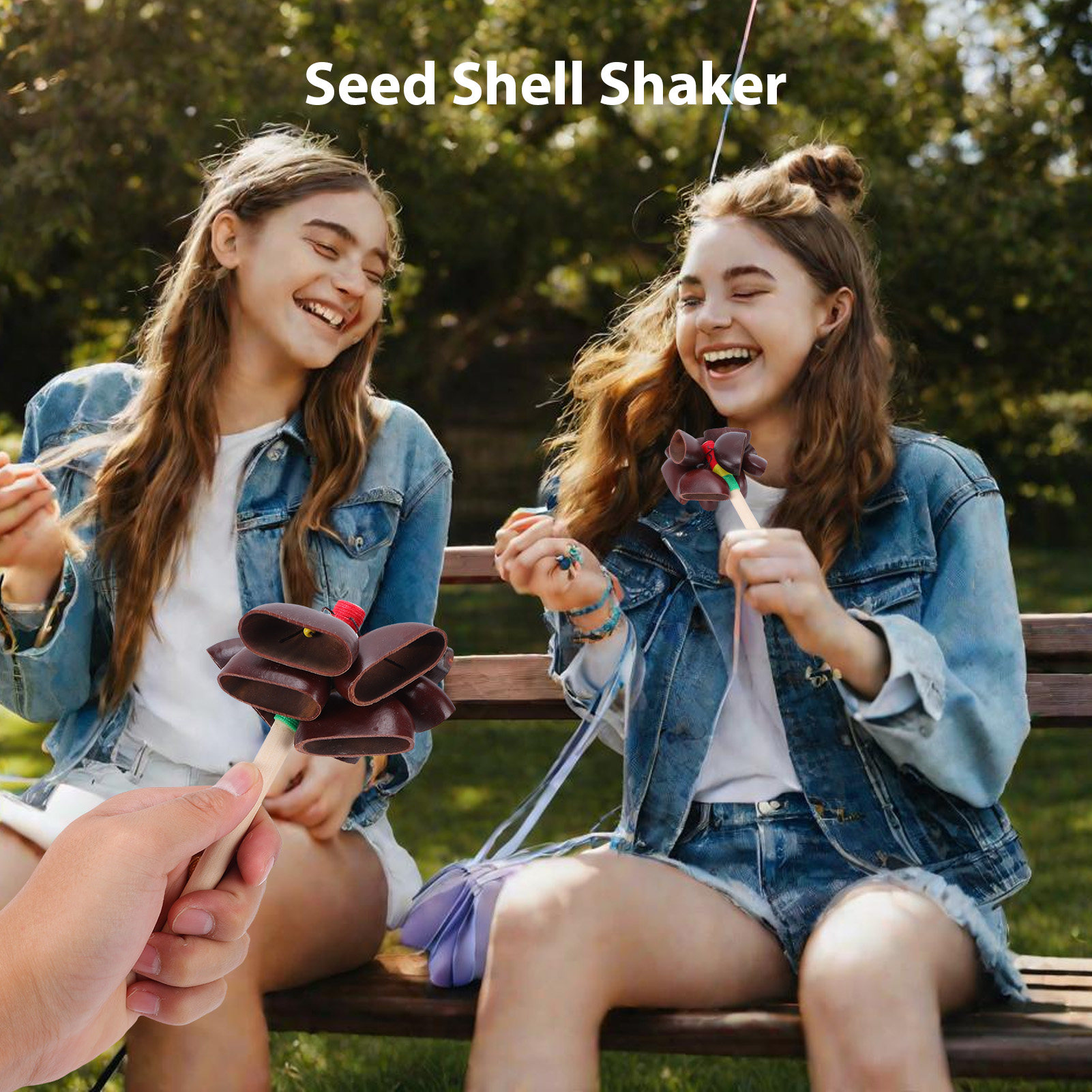 Handbell Handmade Seed Shell S - Musical Instrument Maraca incelemesi ve fiyatı