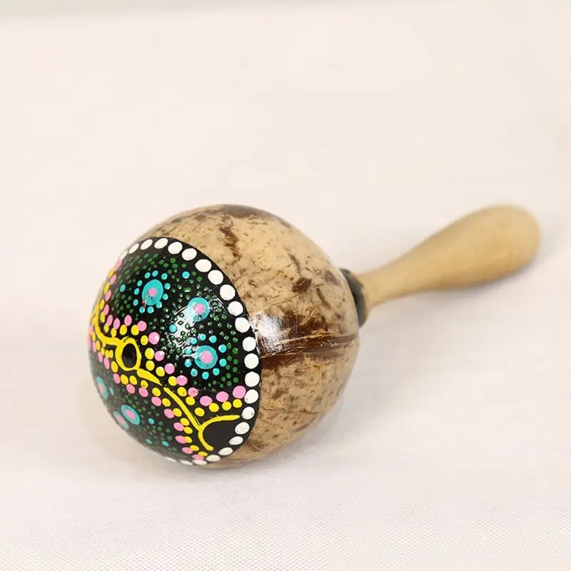 Painted Coconut Shell Maracas  - Musical Instrument Maraca incelemesi ve fiyatı