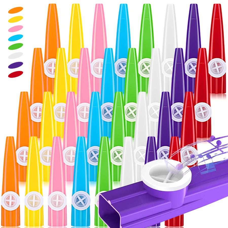 6pcs 11.5cm Plastic Kazoo Anci - Musical Instrument Ancient incelemesi ve fiyatı