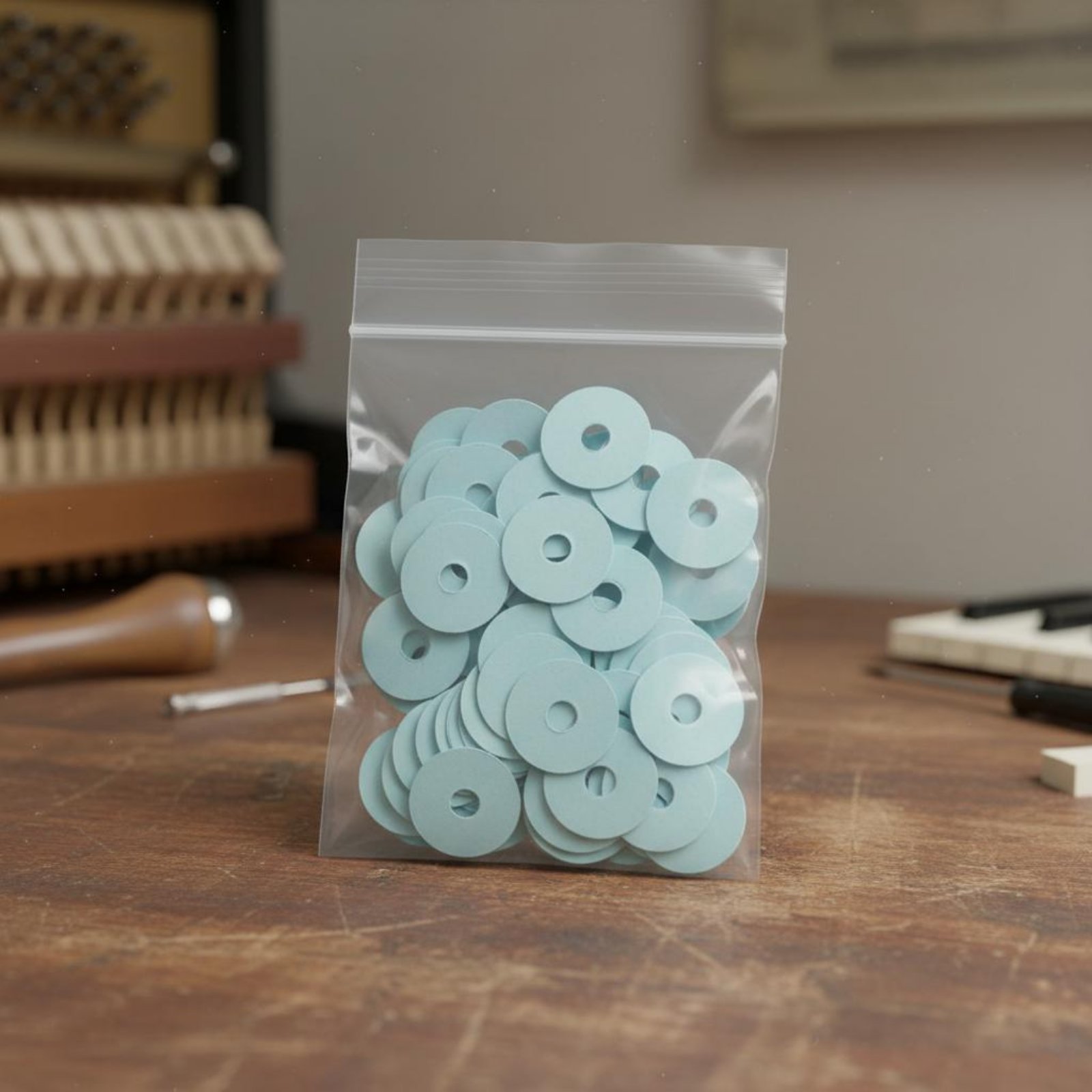 100 Pieces Piano Paper Washers - Musical Instrument Of Keyboard incelemesi ve fiyatı