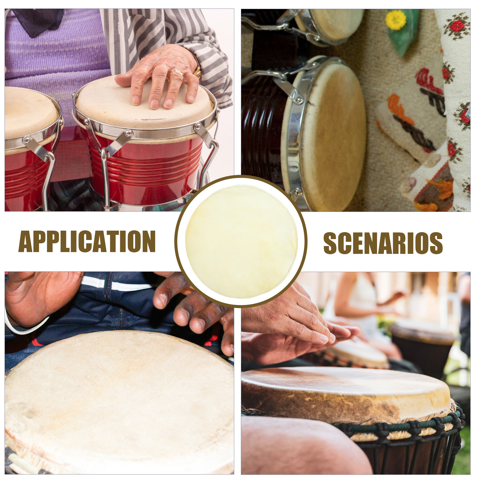 African Drum Skin Fittings Per - Bongo Drum Set incelemesi ve fiyatı
