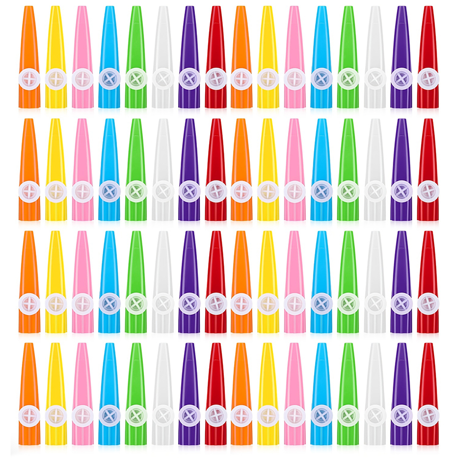 4/8/12pcs Plastic Kazoo Ancien - Musical Instrument Ancient incelemesi ve fiyatı