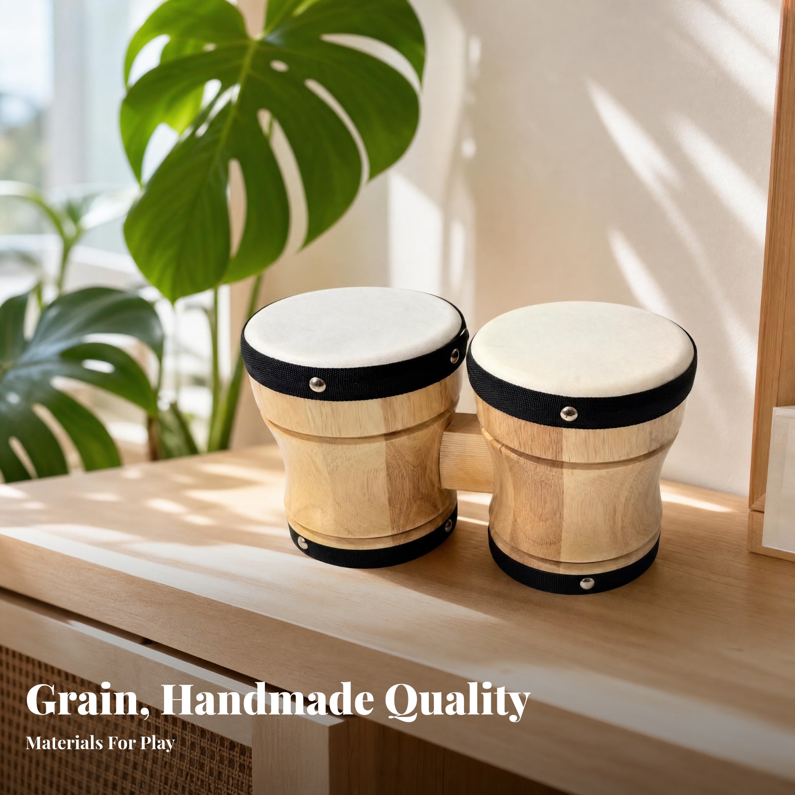 Wooden Bongos Metal Rivets Com - Bongo Drum Set incelemesi ve fiyatı