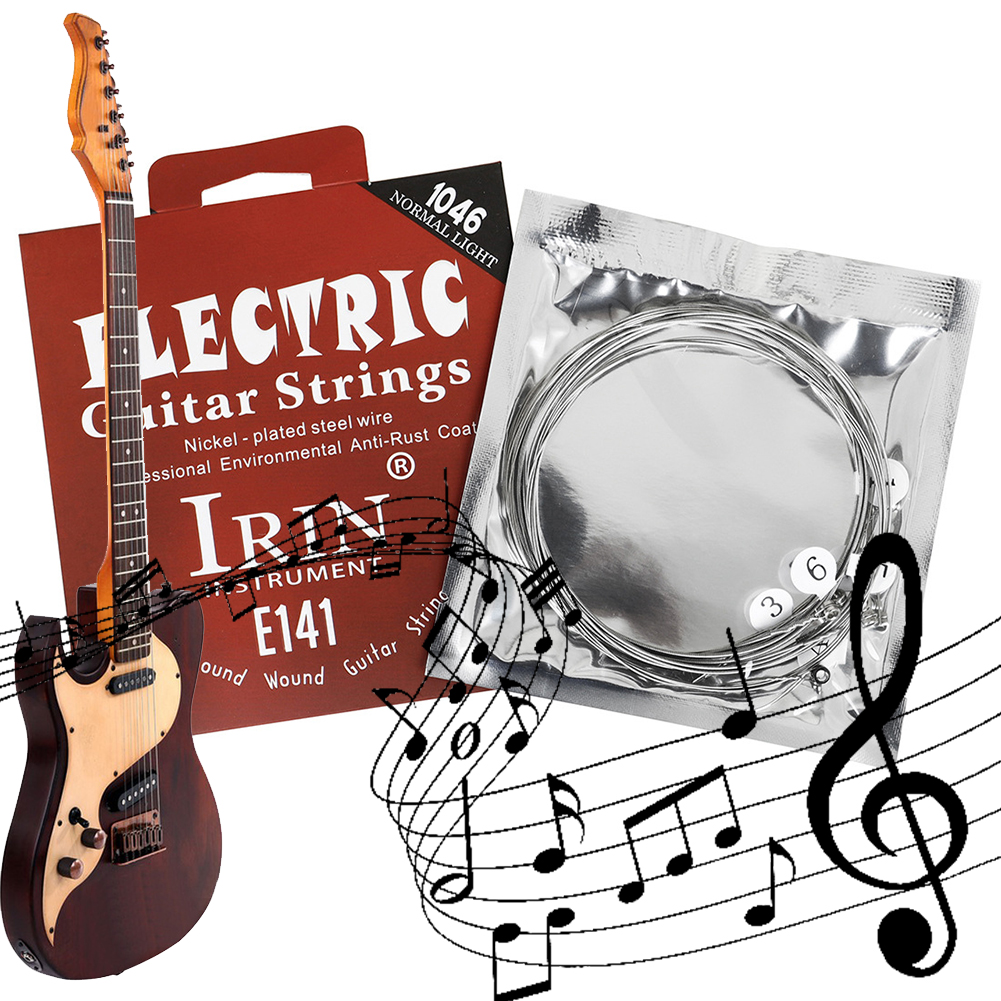 Electric Guitar Strings Set Ni - Musical Instrument With Strings incelemesi ve fiyatı