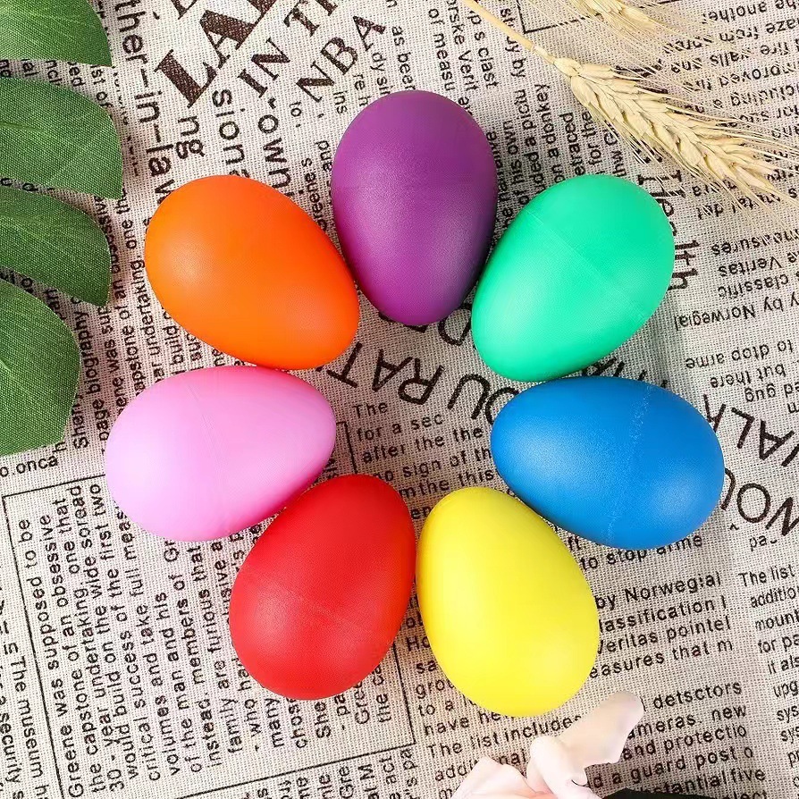 2Pcs Egg Shakers Plastic Percu - Musical Instrument Maraca incelemesi ve fiyatı