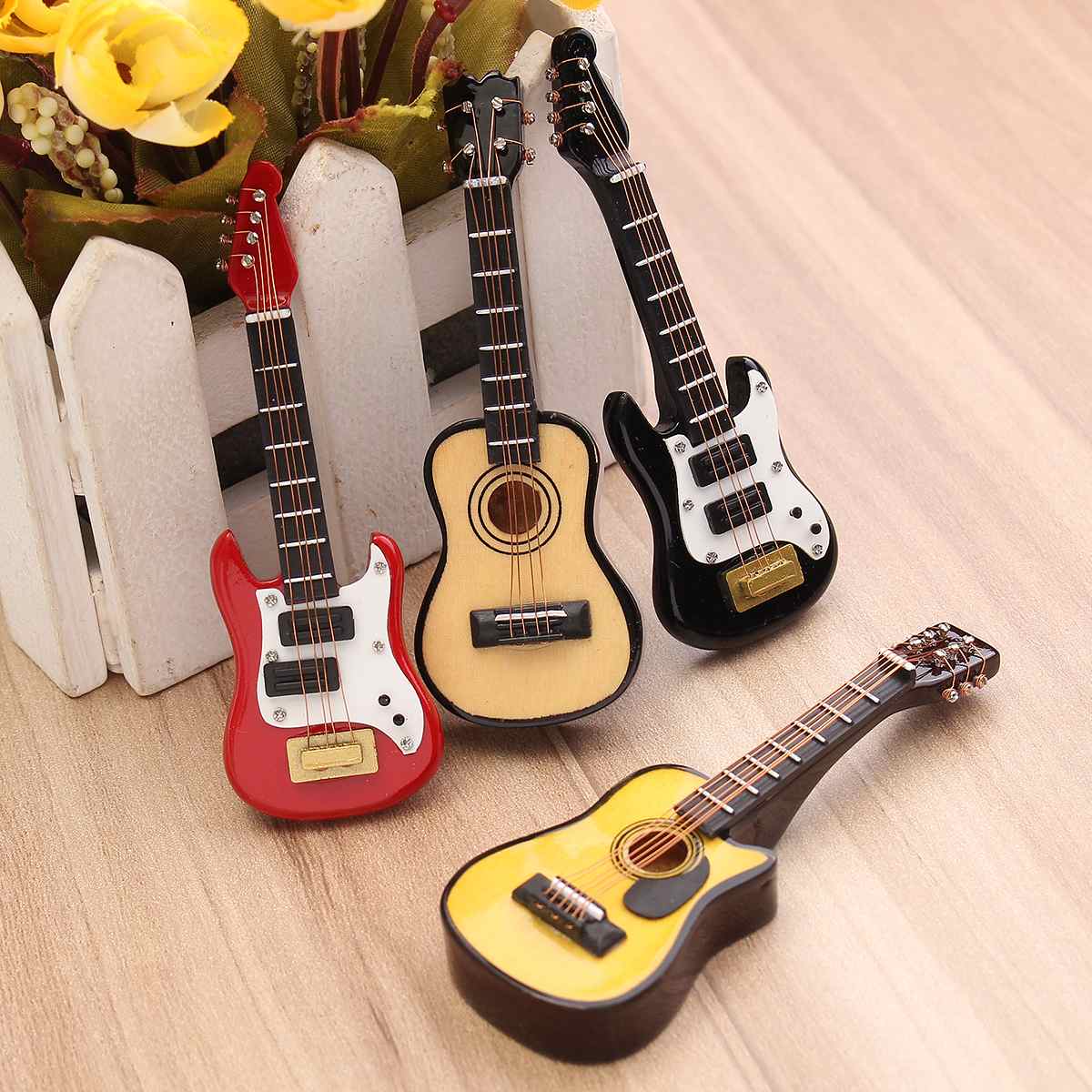 4Pcs Kiwarm Fashion 1/12 Scale - Musical Instrument Craft incelemesi ve fiyatı