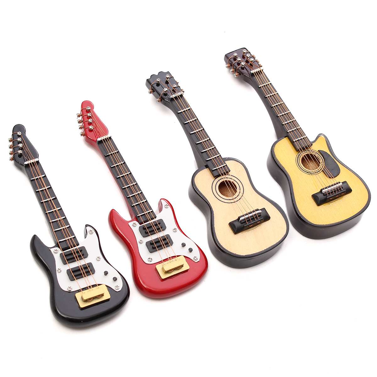4Pcs Kiwarm Fashion 1/12 Scale - Musical Instrument Craft incelemesi ve fiyatı