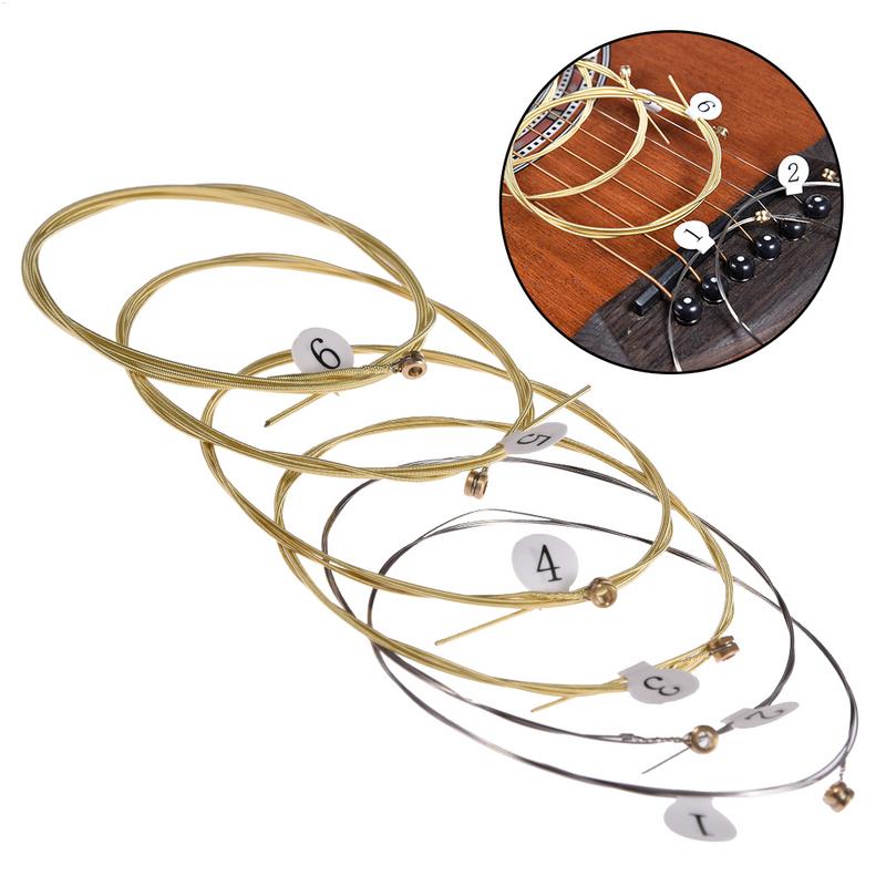hot sale 6pcs/set Acoustic Gui - Musical Instrument With Strings incelemesi ve fiyatı