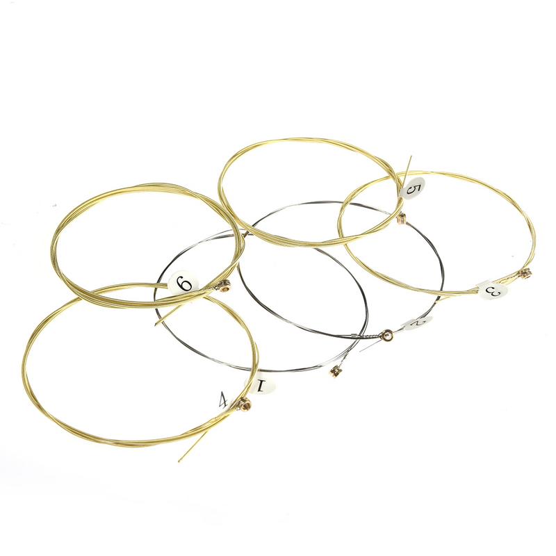 hot sale 6pcs/set Acoustic Gui - Musical Instrument With Strings incelemesi ve fiyatı