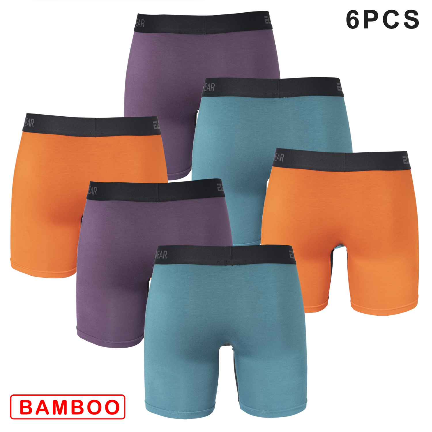 6 pcs Bamboo Men Underwear Wit - Didgeridoo Bamboo incelemesi ve fiyatı