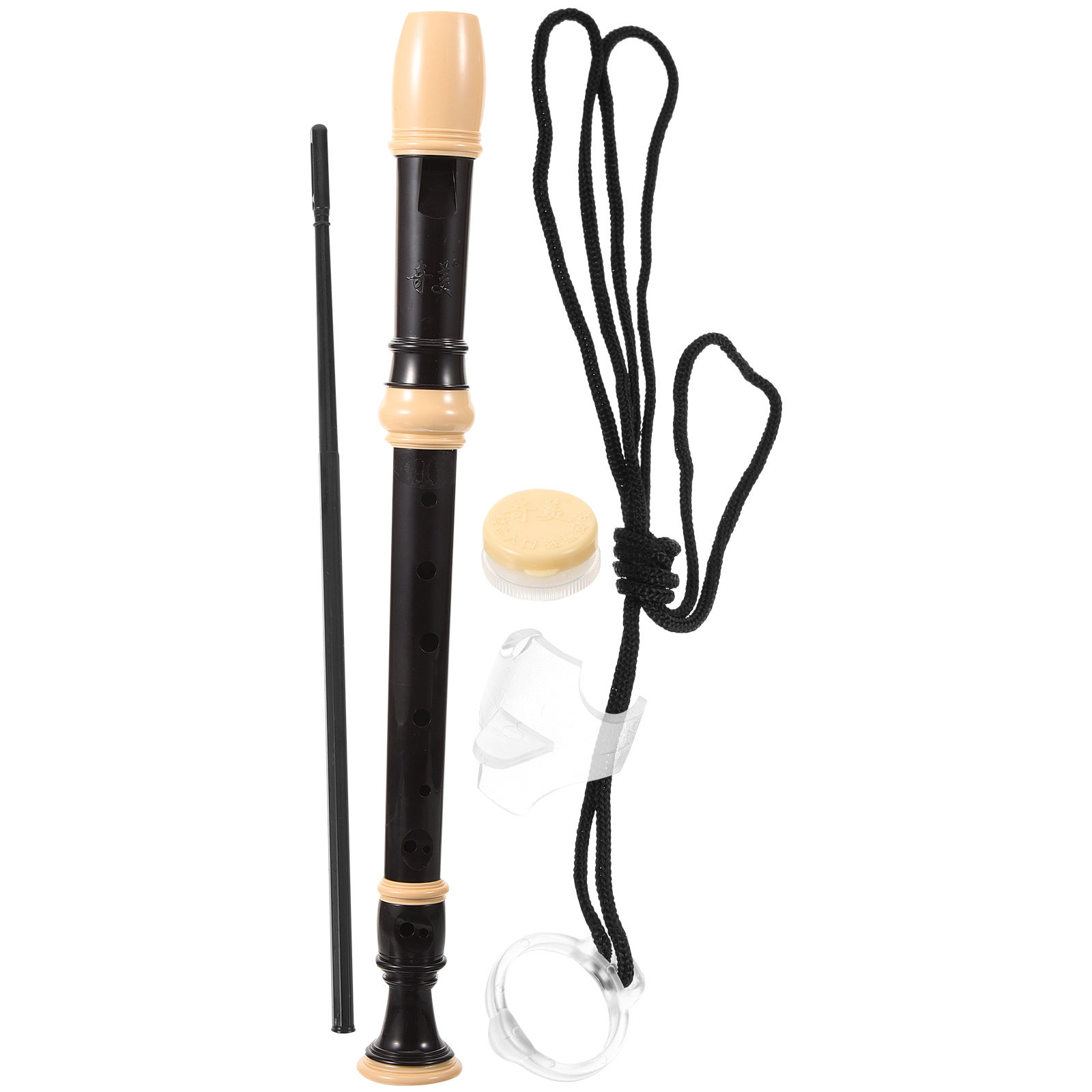 1Set German 8 Hole Soprano Rec - Soprano Recorder Plastic incelemesi ve fiyatı