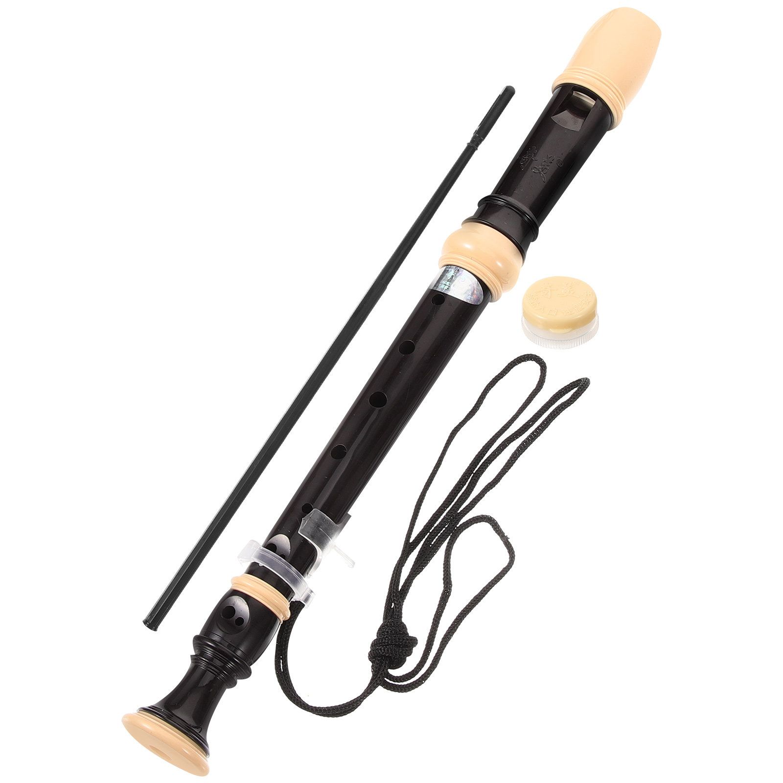 1Set German 8 Hole Soprano Rec - Soprano Recorder Plastic incelemesi ve fiyatı