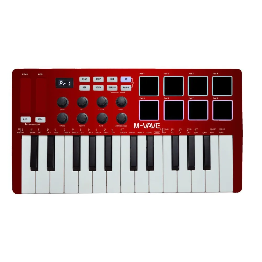 M-VAVE MIDI 25-Key USB MIDI Ke - Musical Instrument Of Keyboard incelemesi ve fiyatı