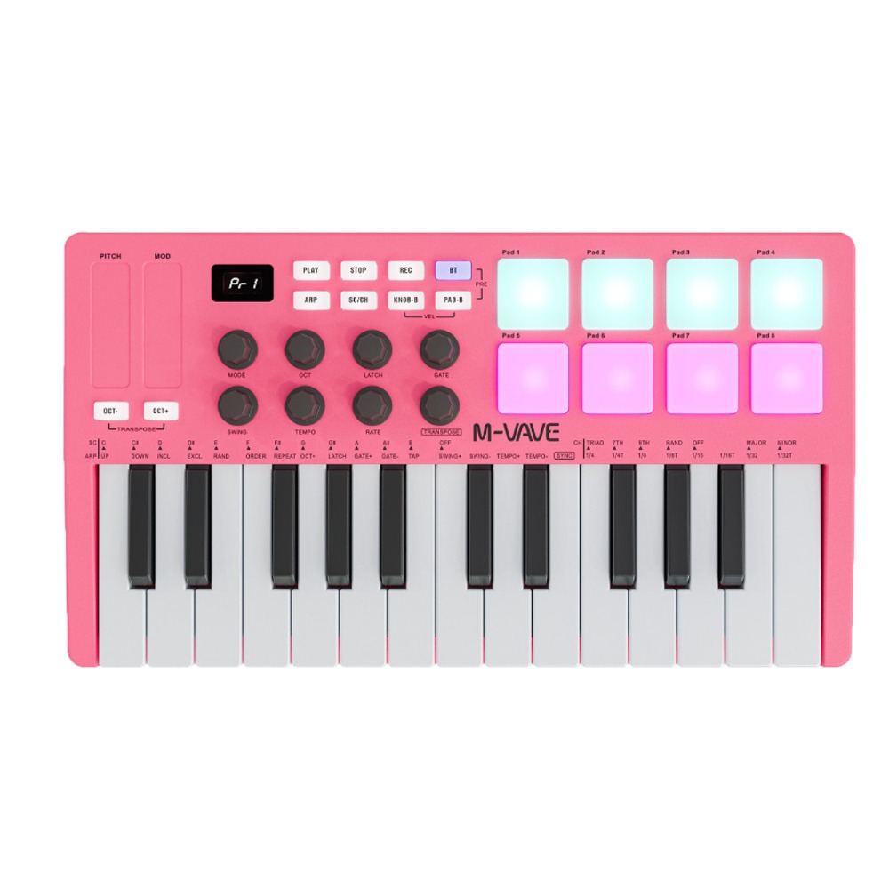 M-VAVE MIDI 25-Key USB MIDI Ke - Musical Instrument Of Keyboard incelemesi ve fiyatı