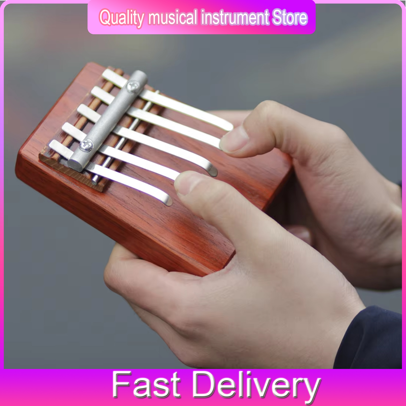 5 Tone Thumb Piano Acacia Mate - Musical Instrument Of Keyboard incelemesi ve fiyatı