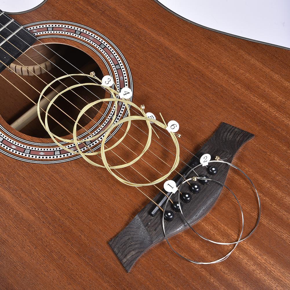 6pcs/set Universal Acoustic Gu - Musical Instrument With Strings incelemesi ve fiyatı