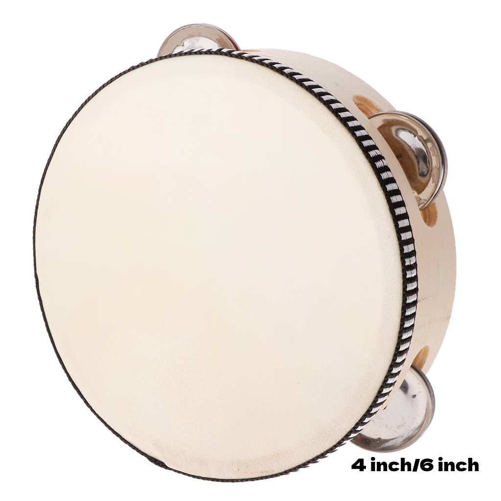 4/6inch Hand Held Wooden Tambo - Musical Instrument Maraca incelemesi ve fiyatı