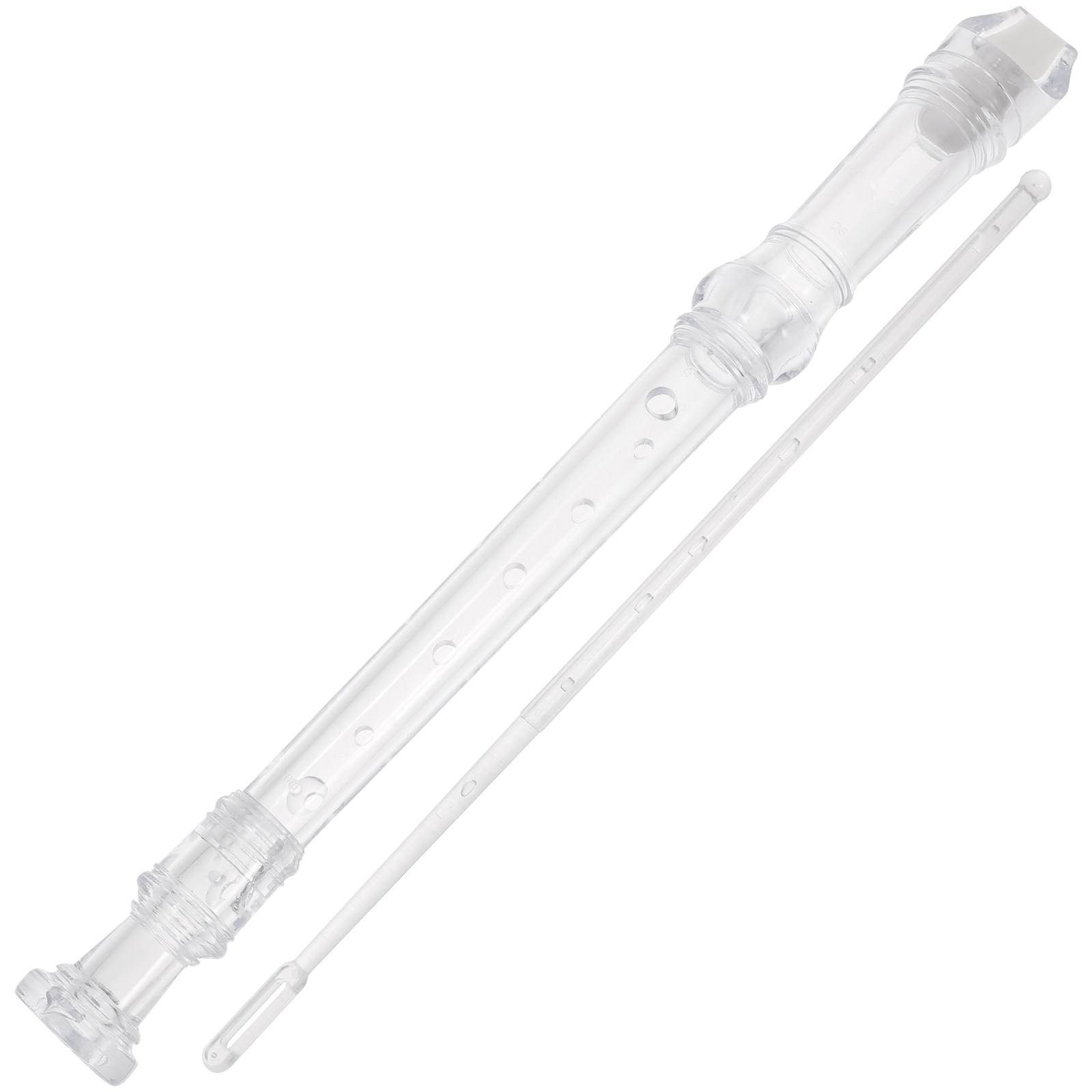 1Set ABS Plastic 8 Hole Flute  - Soprano Recorder Plastic incelemesi ve fiyatı