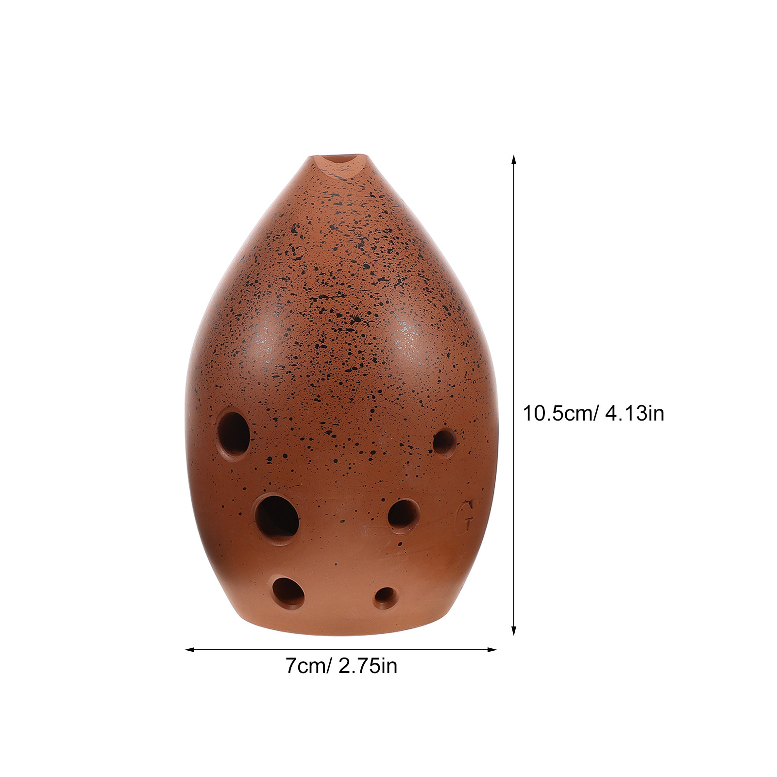 Ceramic Ocarina Flute 8 Hole C - Musical Instrument Ancient incelemesi ve fiyatı