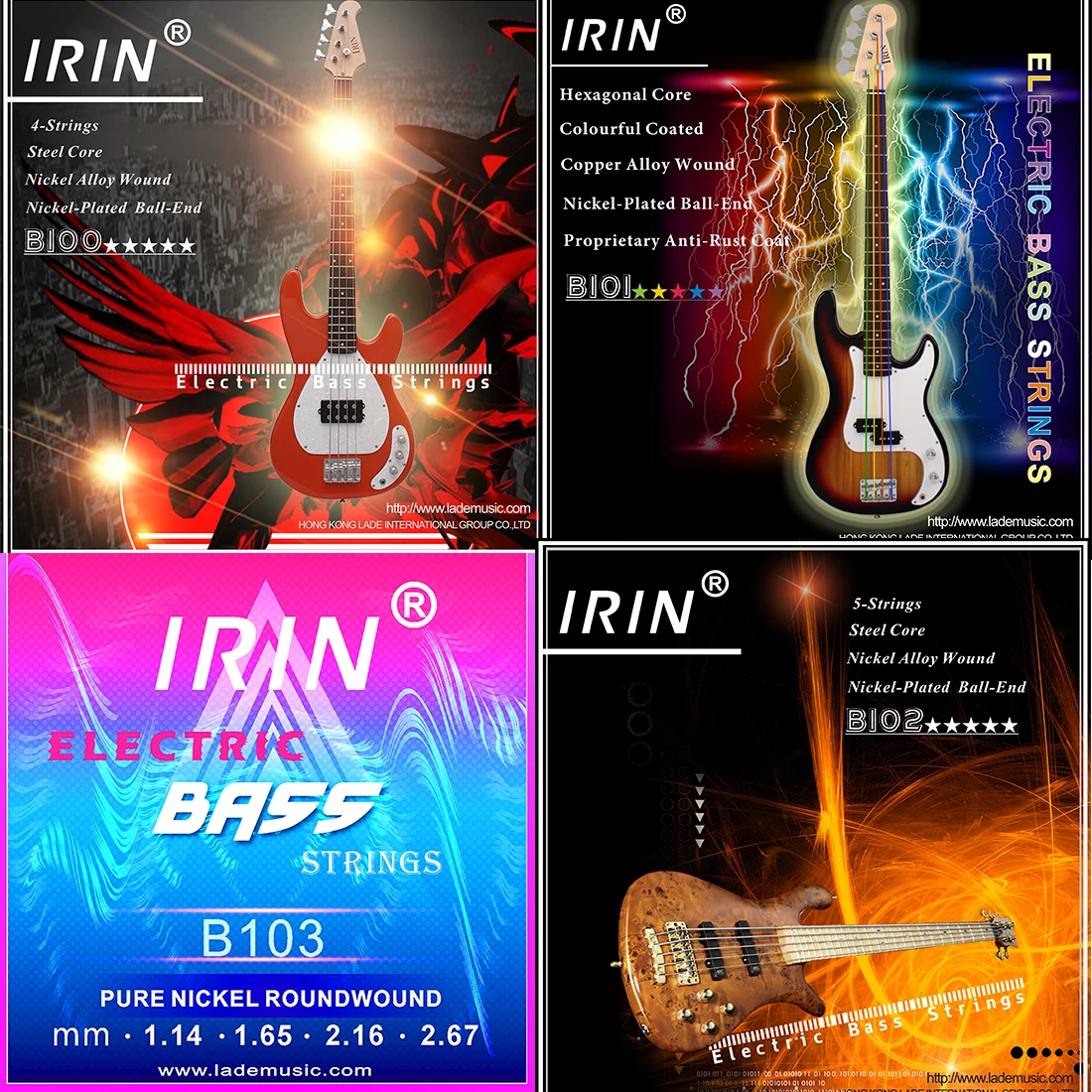 IRIN Electric Bass Strings Pro - Musical Instrument With Strings incelemesi ve fiyatı