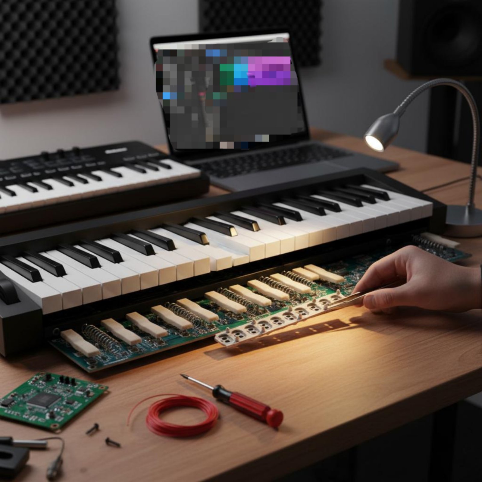 3-Contact Key Transducer Pad H - Musical Instrument Of Keyboard incelemesi ve fiyatı